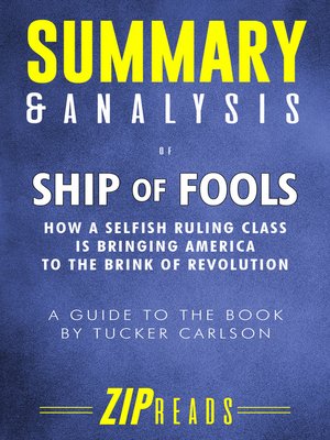 cover image of Summary & Analysis of Ship of Fools